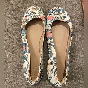 Tory Burch Minnie Travel Ballet Flat. Worn once
